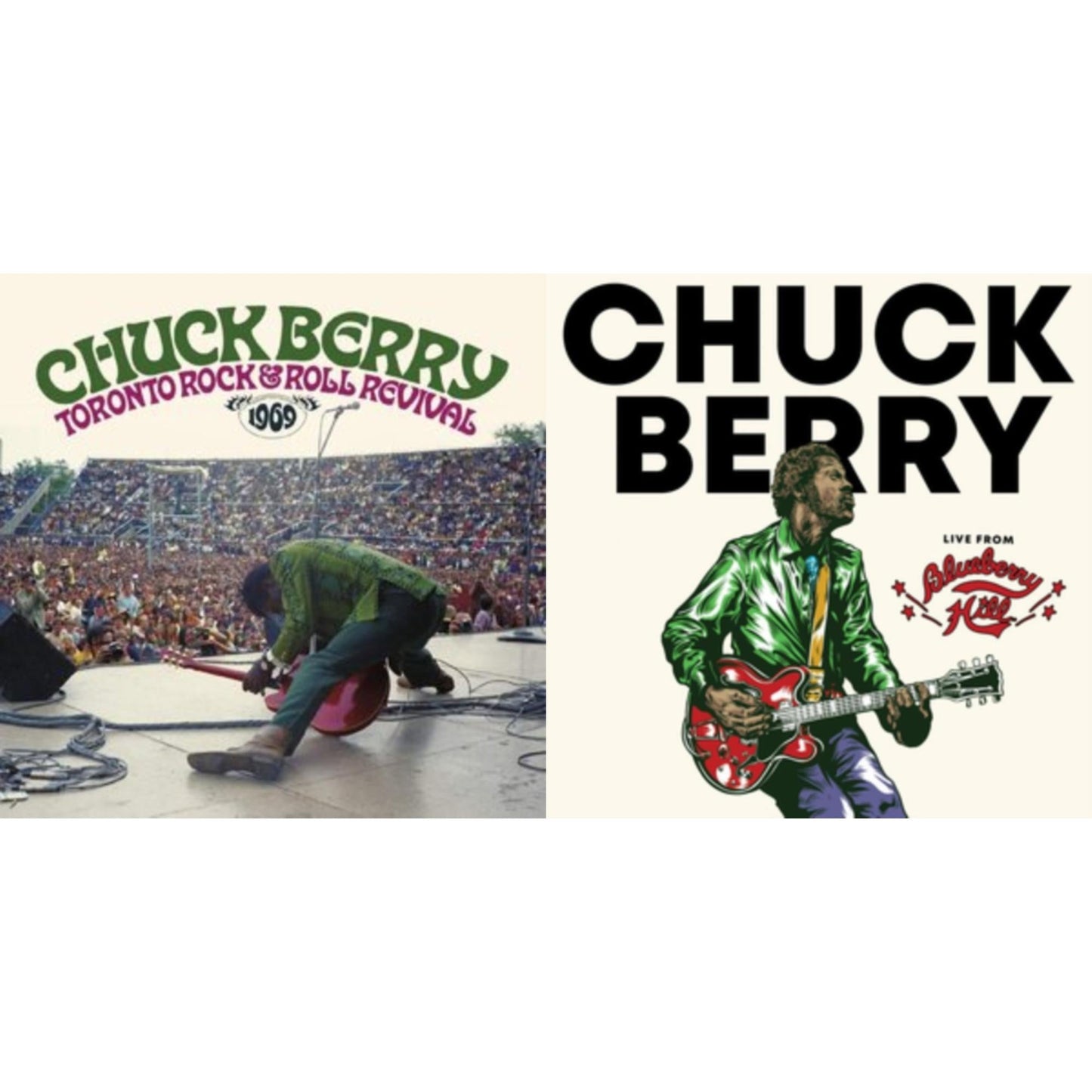 Toronto Rock 'N' Roll Revival 1969 (Swirl Vinyl/2LP) & Live From Blueberry Hill