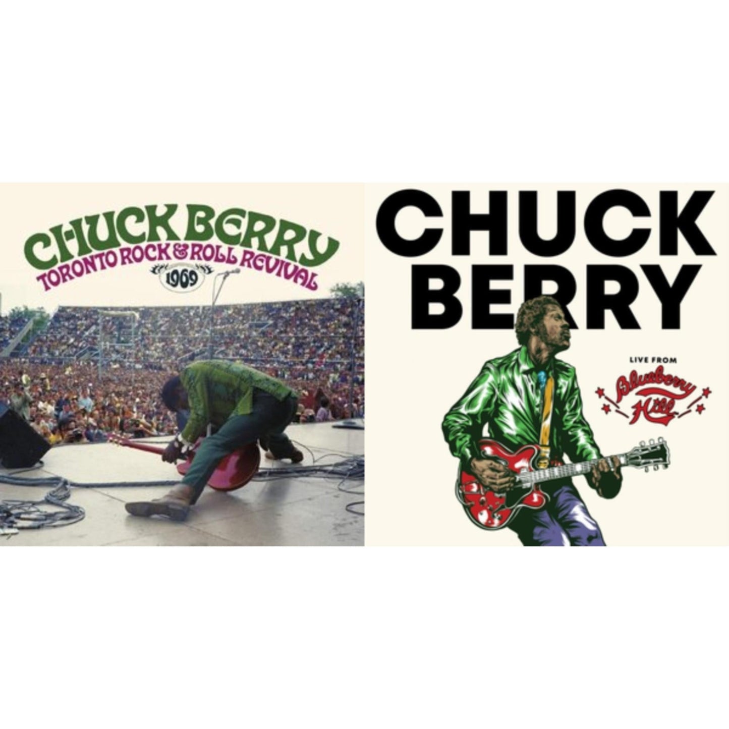 Toronto Rock 'N' Roll Revival 1969 (Swirl Vinyl/2LP) & Live From Blueberry Hill
