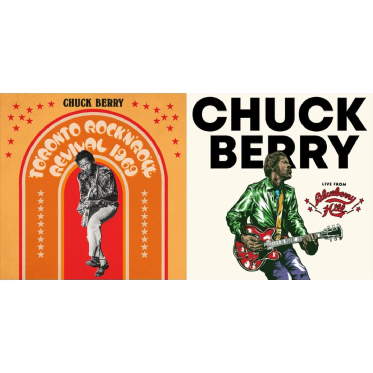 Toronto Rock N Roll Revival 1969 (Orange LP Vinyl) & Live From Blueberry Hill