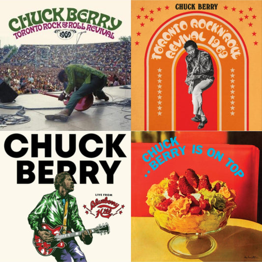 Toronto Rock 'N' Roll Revival 1969 (Swirl Vinyl/2LP) & Toronto Rock N Roll Revival 1969 (Orange LP Vinyl) & Live From Blueberry Hill & Berry Is On Top (180G/Red LP Vinyl/Limited/Anniversary Edition)