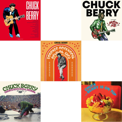 Ultimate Collection (Red LP Vinyl/180G) & Toronto Rock 'N' Roll Revival 1969 (Swirl Vinyl/2LP) & Toronto Rock N Roll Revival 1969 (Orange LP Vinyl) & Live From Blueberry Hill & Berry Is On Top (180G/Red LP Vinyl/Limited/Anniversary Edition)