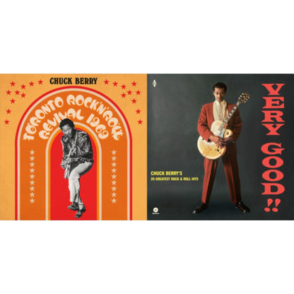 Toronto Rock N Roll Revival 1969 (Orange LP Vinyl) & Very Good!! Chuck Berry’S 20 Greatest Rock & Roll Hits