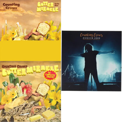 This is a 3 LP Vinyl SKU bundle.
1.This LP Vinyl is brand new.Format: LP VinylMusic Style: Alternative RockThis item's title is: Butter Miracle Suite One (Limited Edition)Artist: Counting CrowsLabel: BMG RIGHTS MANAGEMENT (US) LLCBarcode: 4050538670417Release Date: 5/21/2021
2.