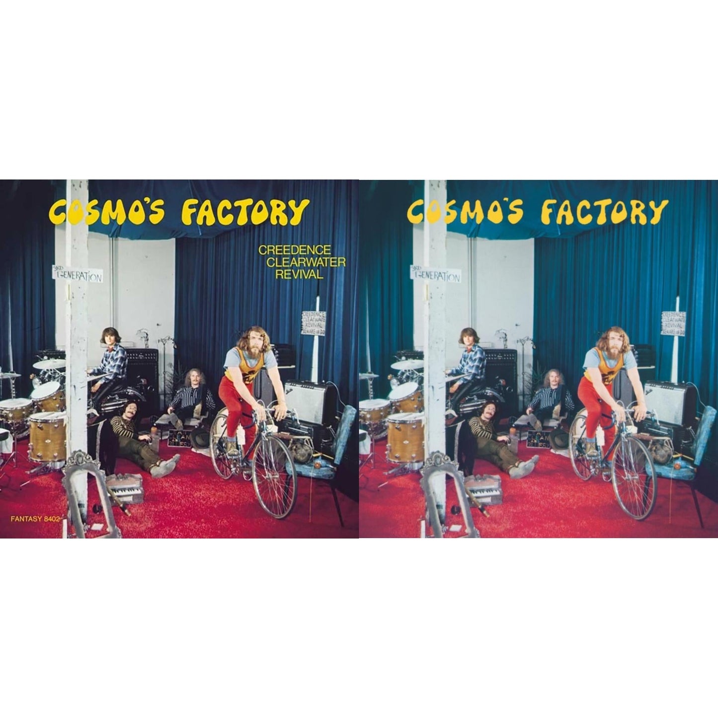 Cosmo's Factory (180G) & Cosmo's Factory (Remastered 2025) (Apple Red LP Vinyl)