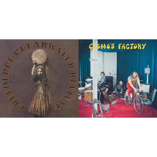 Mardi Gras (Remastered 2025) (Gold LP Vinyl) & Cosmo's Factory (Remastered 2025) (Apple Red LP Vinyl)