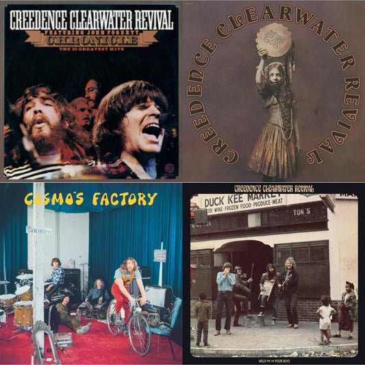 Chronicle: 20 Greatest Hits & Mardi Gras (Remastered 2025) (Gold LP Vinyl) & Cosmo's Factory (Remastered 2025) (Apple Red LP Vinyl) & Willy And The Poor Boys (Remastered 2025) (Canary Yellow LP Vinyl)