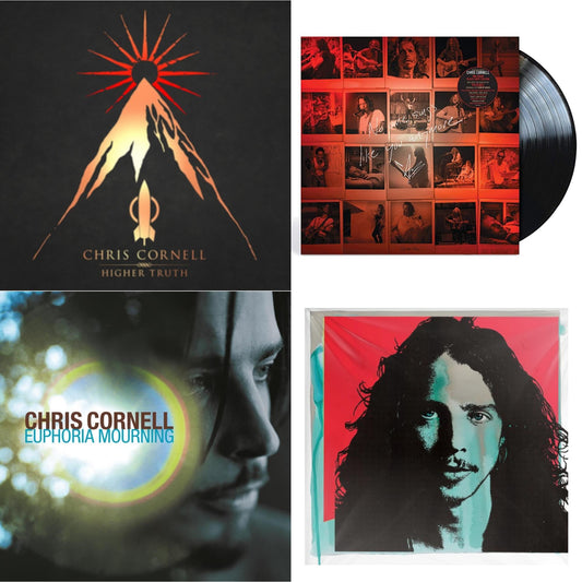 This is a 4 LP Vinyl SKU bundle.
1.This LP Vinyl is brand new.Format: LP VinylMusic Style: Alternative RockThis item's title is: No One Sings Like You AnymoreArtist: Chris CornellLabel: A&MBarcode: 602435451220Release Date: 3/19/2021
2.This LP Vinyl is brand new.