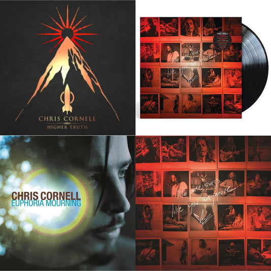 This is a 4 LP Vinyl SKU bundle.
1.This LP Vinyl is brand new.Format: LP VinylMusic Style: Alternative RockThis item's title is: No One Sings Like You AnymoreArtist: Chris CornellLabel: A&MBarcode: 602435451220Release Date: 3/19/2021
2.This LP Vinyl is brand new.
