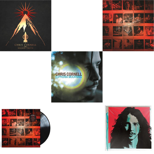 This is a 5 LP Vinyl SKU bundle.
1.This LP Vinyl is brand new.Format: LP VinylMusic Style: Alternative RockThis item's title is: No One Sings Like You AnymoreArtist: Chris CornellLabel: A&MBarcode: 602435451220Release Date: 3/19/2021
2.This LP Vinyl is brand new.