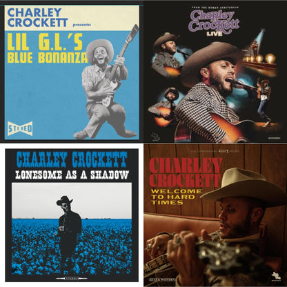 Lil G.L.'S Blue Bonanza & Live From The Ryman (2LP) & Lonesome As A Shadow & Welcome To Hard Times