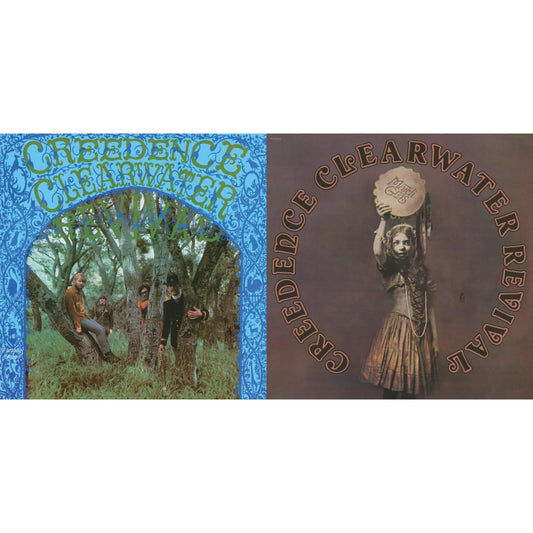 Creedence Clearwater Revival (Remastered 2025) (Sky Blue LP Vinyl) & Mardi Gras (Remastered 2025) (Gold LP Vinyl)