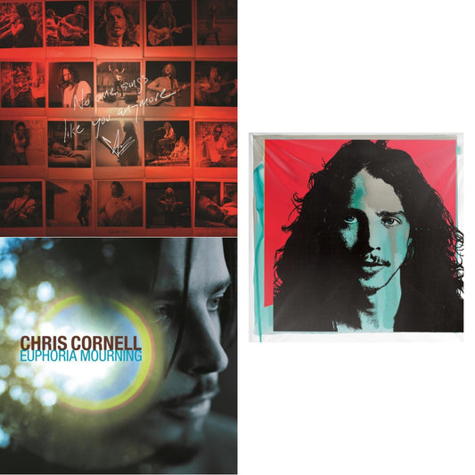 This is a 3 LP Vinyl SKU bundle.
1.This LP Vinyl is brand new.Format: LP VinylMusic Style: Alternative RockThis item's title is: No One Sings Like You Anymore (Picture Disc)Artist: Chris CornellLabel: A&MBarcode: 602435545288Release Date: 3/19/2021
2.This LP Vinyl is brand new.