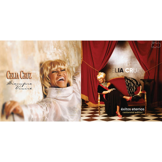Siempre Vivire (2LP/White Vinyl) & Exitos Eternos: Centennial Edition (Copper Vinyl/2LP)