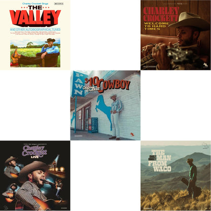 Valley & Live From The Ryman (2LP) & $10 Cowboy & Welcome To Hard Times & Man From Waco