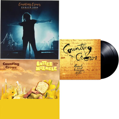 This is a 3 LP Vinyl SKU bundle.
1.This LP Vinyl is brand new.Format: LP VinylMusic Style: Alternative RockThis item's title is: Butter Miracle Suite One (Limited Edition)Artist: Counting CrowsLabel: BMG RIGHTS MANAGEMENT (US) LLCBarcode: 4050538670417Release Date: 5/21/2021
2.