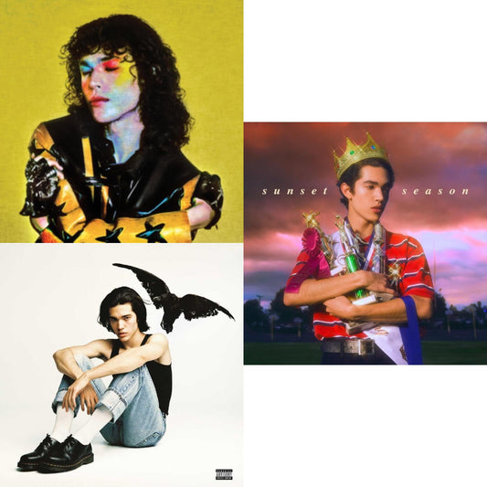 This is a 3 LP Vinyl SKU bundle.
1.This LP Vinyl is brand new.Format: LP VinylThis item's title is: Found Heaven (Found Heaven Yellow LP Vinyl)Artist: Conan GrayBarcode: 602465081237Release Date: 4/5/2024
2.This LP Vinyl is brand new.