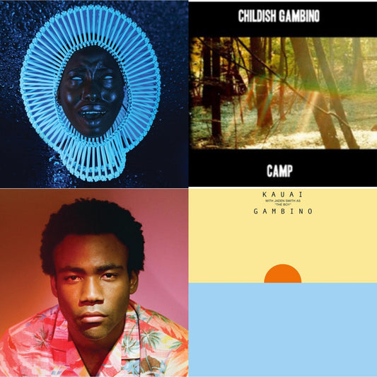 Childish Gambino - Because The Internet & Kauai & Awaken, My Love & Camp - LP Vinyl Bundle