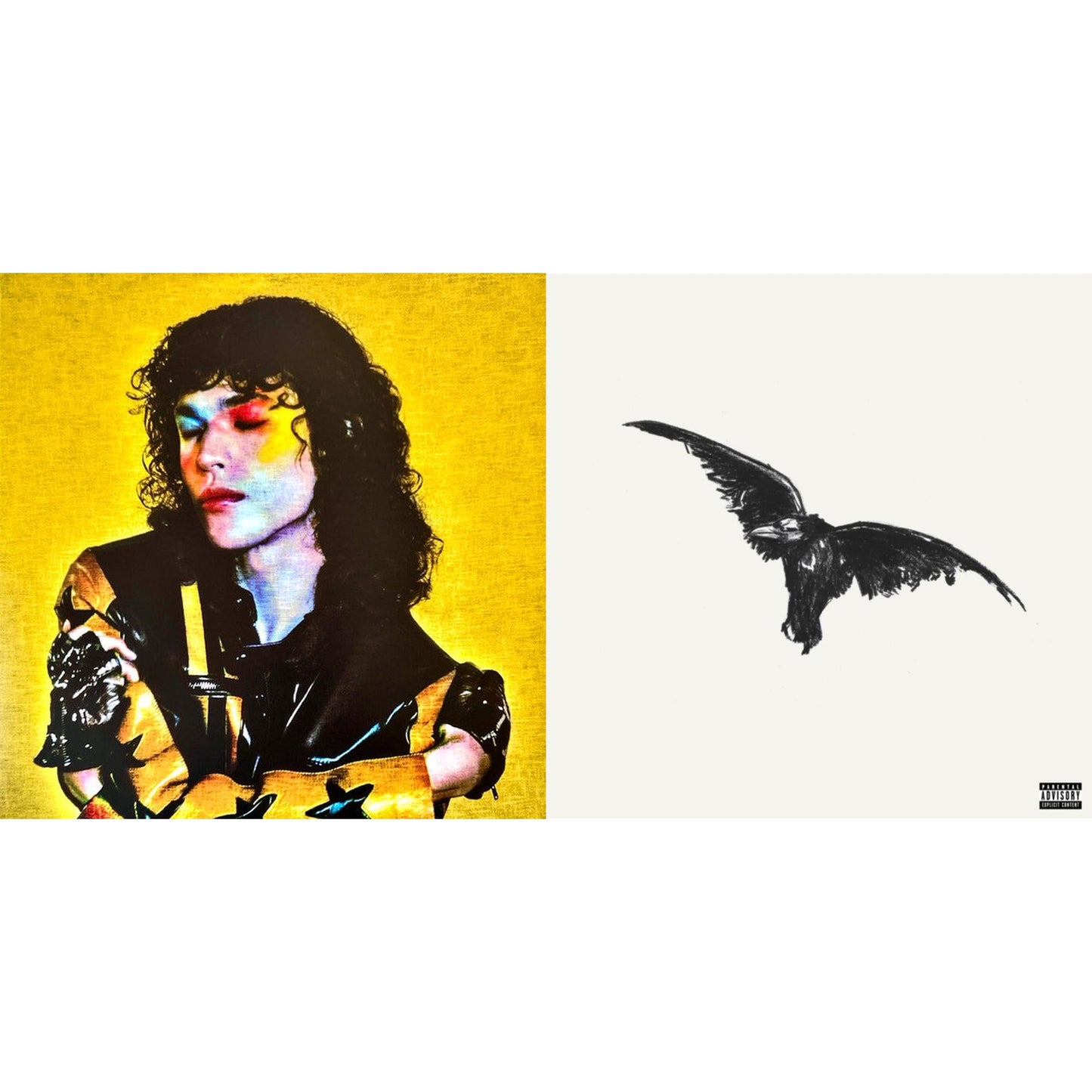 Found Heaven (Found Heaven Yellow LP Vinyl) & Kid Krow, Decomposed (X) (5 Year Anniversary/Black/White Splatter LP Vinyl)