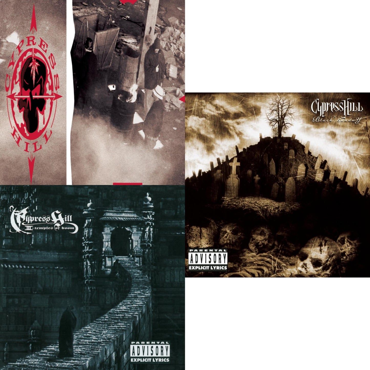 Black Sunday & Iii: Temples Of Boom & Cypress Hill