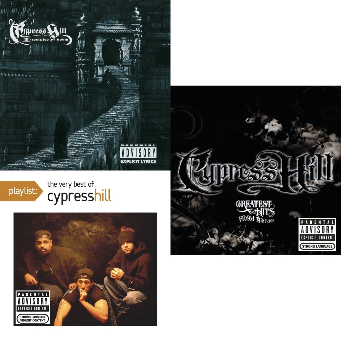 Iii: Temples Of Boom & Playlist: Very Best Of Cypress Hill (Explicit) & Greatest Hits From The Bong