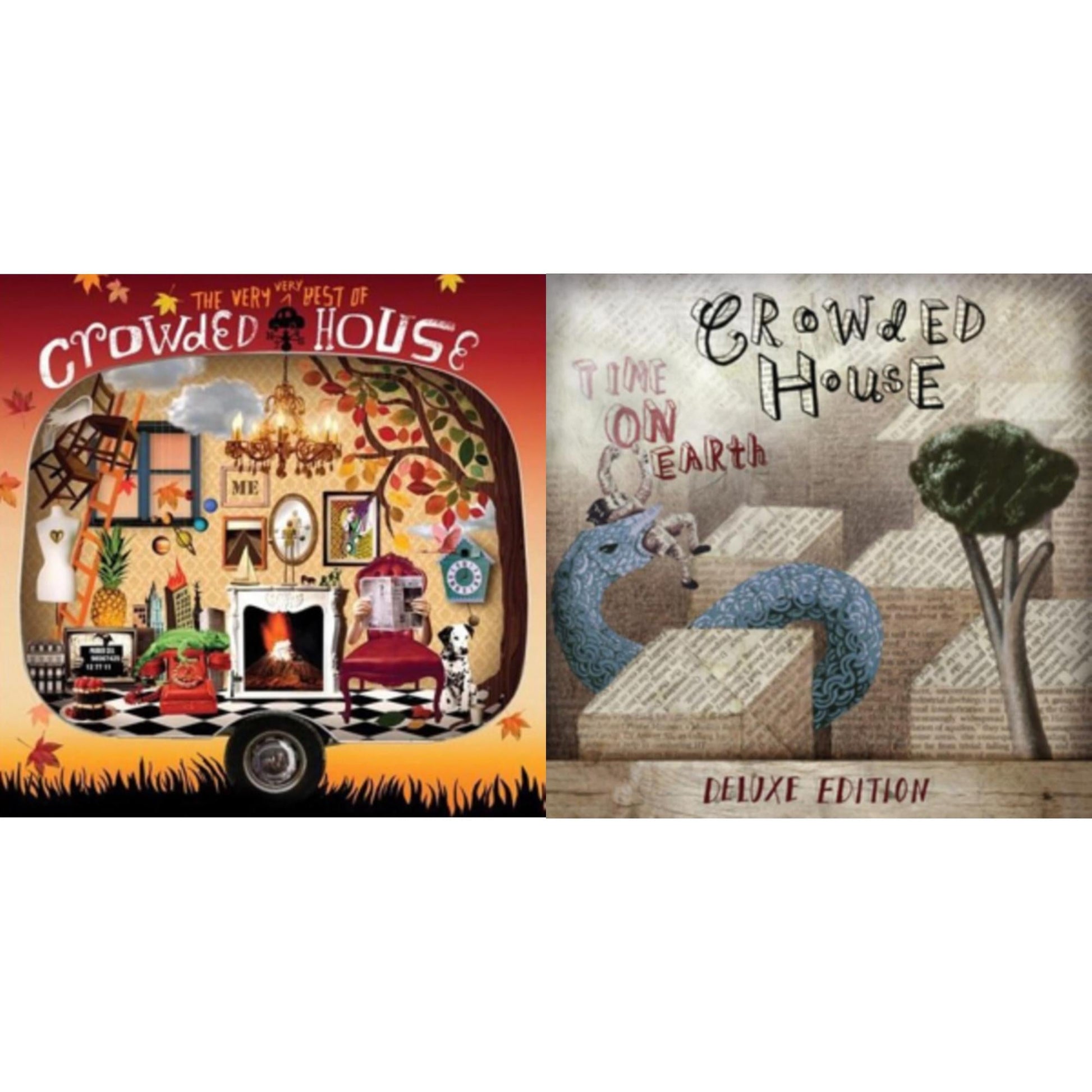 This is a 2 CD SKU bundle.
1.This CD is brand new.Format: CDMusic Style: Alternative RockThis item's title is: Time On Earth (Deluxe 2CD Edition)Artist: Crowded HouseBarcode: 5060454946465Release Date: 11/25/2016
2.This CD is brand new.