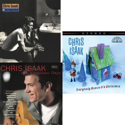 This is a 3 LP Vinyl SKU bundle.
1.This LP Vinyl is brand new.Format: LP VinylMusic Style: Blues RockThis item's title is: Heart Shaped WorldArtist: Chris IsaakLabel: Sun (9)Barcode: 792755802755Release Date: 6/7/2024
2.This LP Vinyl is brand new.