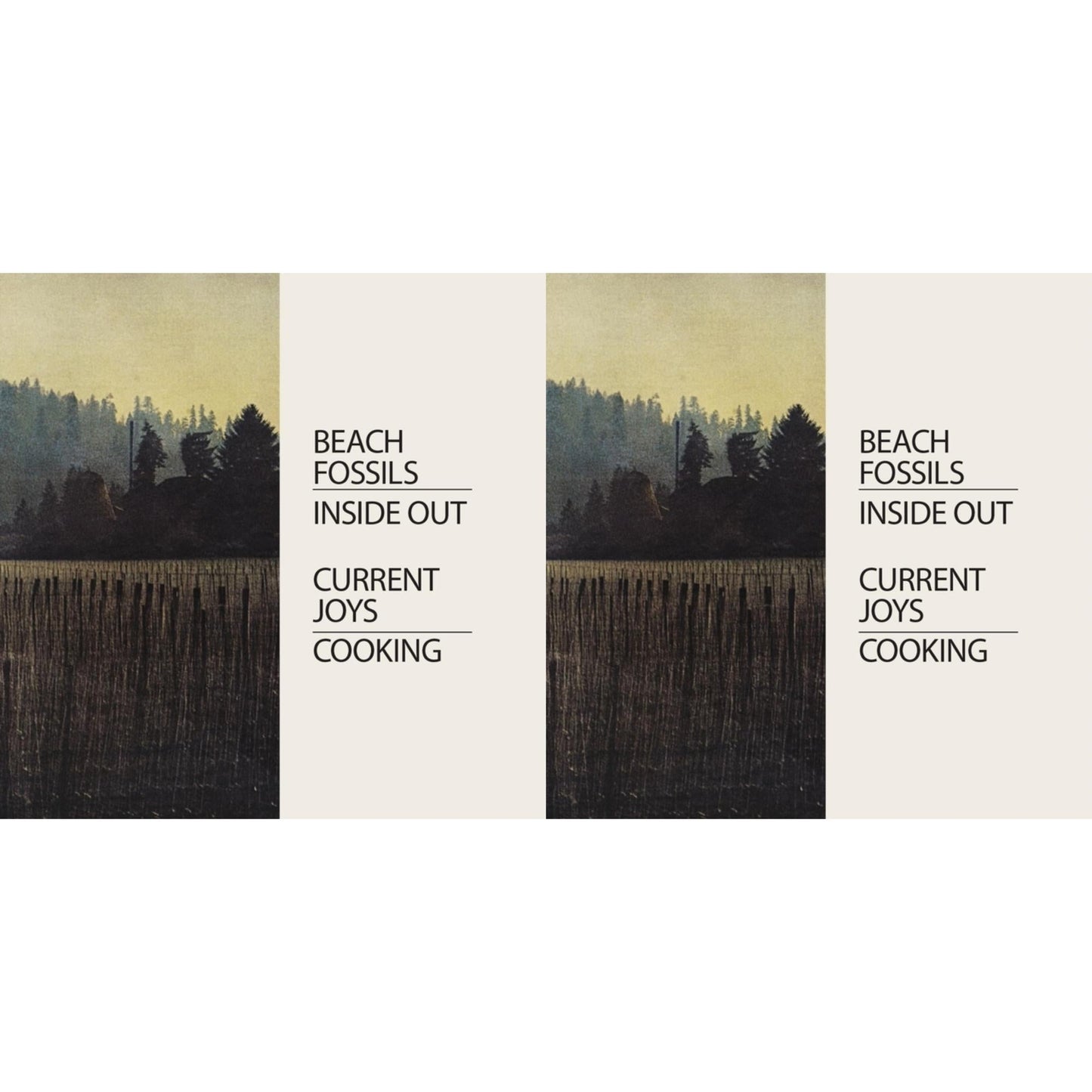 Cooking/Inside Out (Opaque White 7Inch) & Cooking/Inside Out