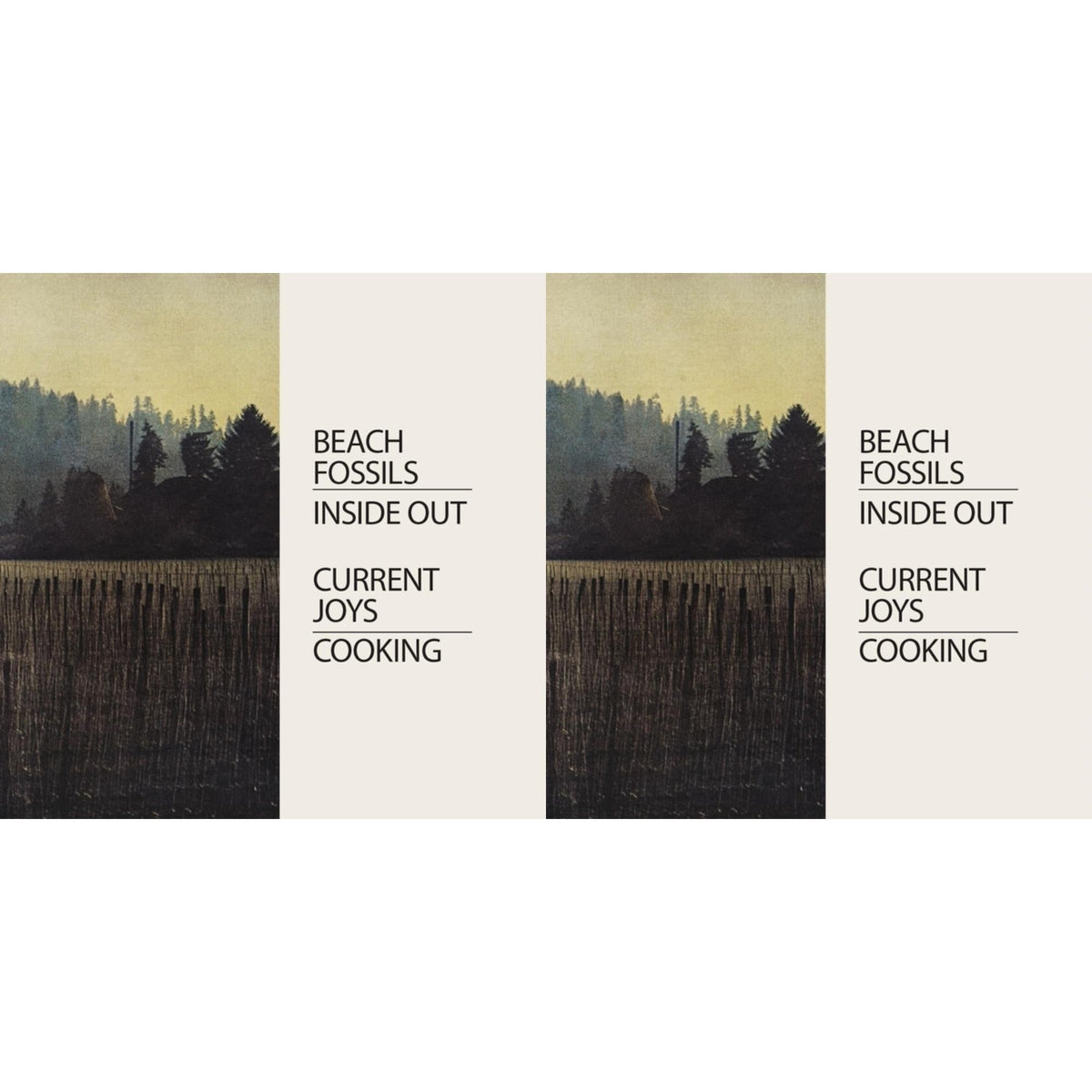Cooking/Inside Out (Opaque White 7Inch) & Cooking/Inside Out