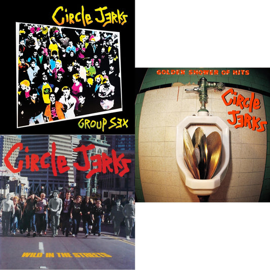 Group Sex (40Th Anniversary Edition) & Wild In The Streets (40Th Anniversary Edition/Color LP Vinyl) & Golden Shower Of Hits (Transparent Yellow LP Vinyl/Remastered/Insert)