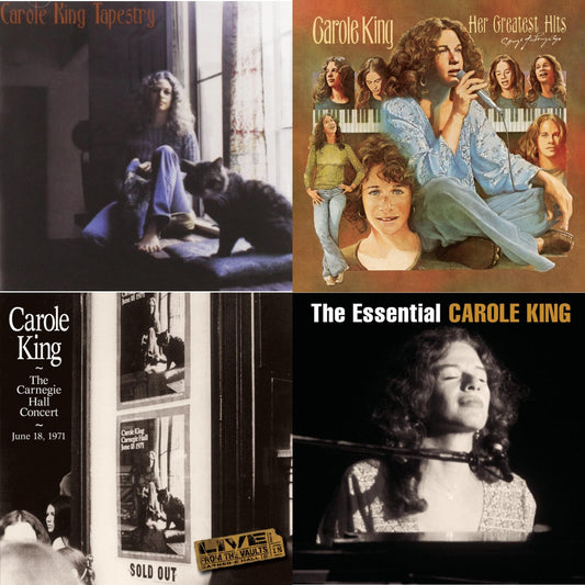 Tapestry & Her Greatest Hits: Songs Of Long Ago & Carnegie Hall Concert June 18 1971 & Essential Carole King