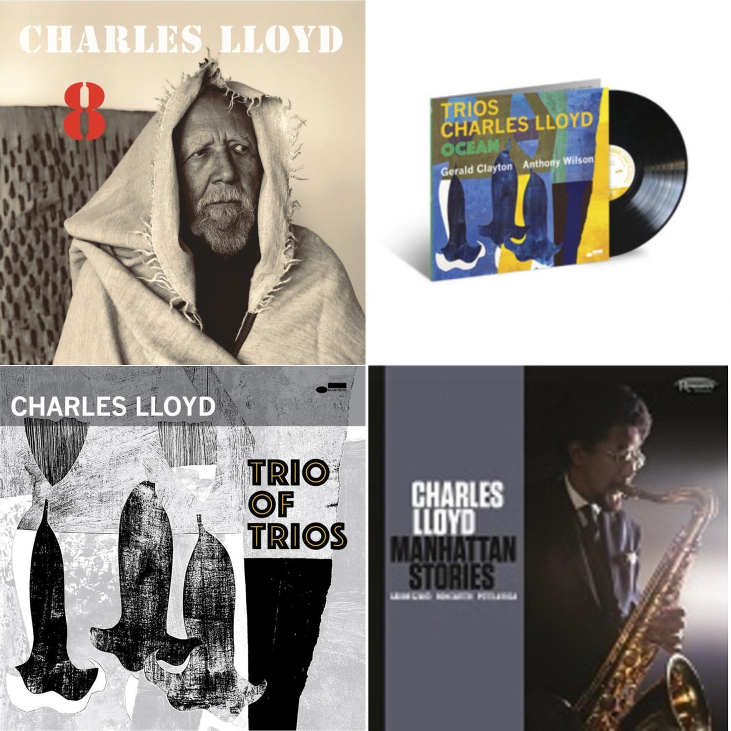 8: Kindred Spirits (Live From The Lobero) (2LP) & Trios: Ocean & Trios: Sacred Thread & Manhattan Stories (Deluxe/180G/2LP) (Rsd)
