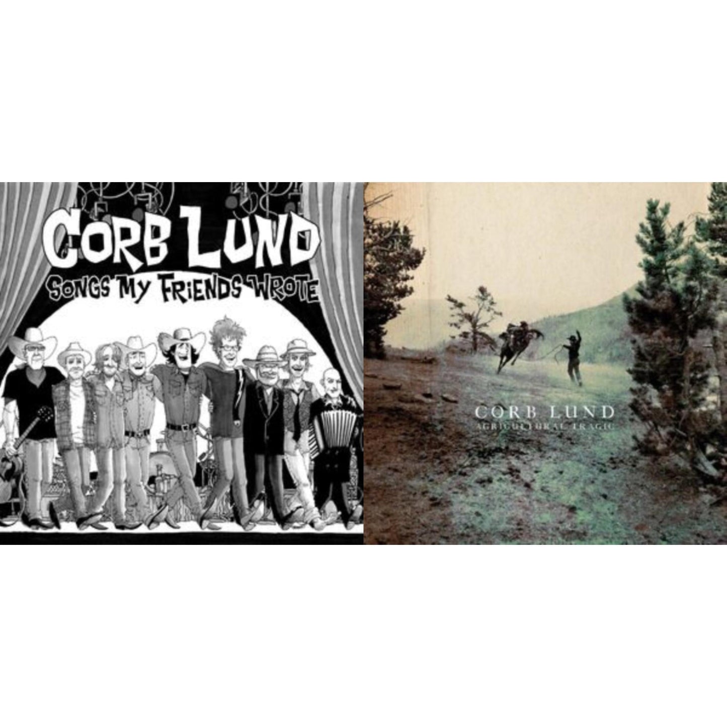 Agricultural Tragic (Canadian Tuxedo LP Vinyl) & Songs My Friends Wrote