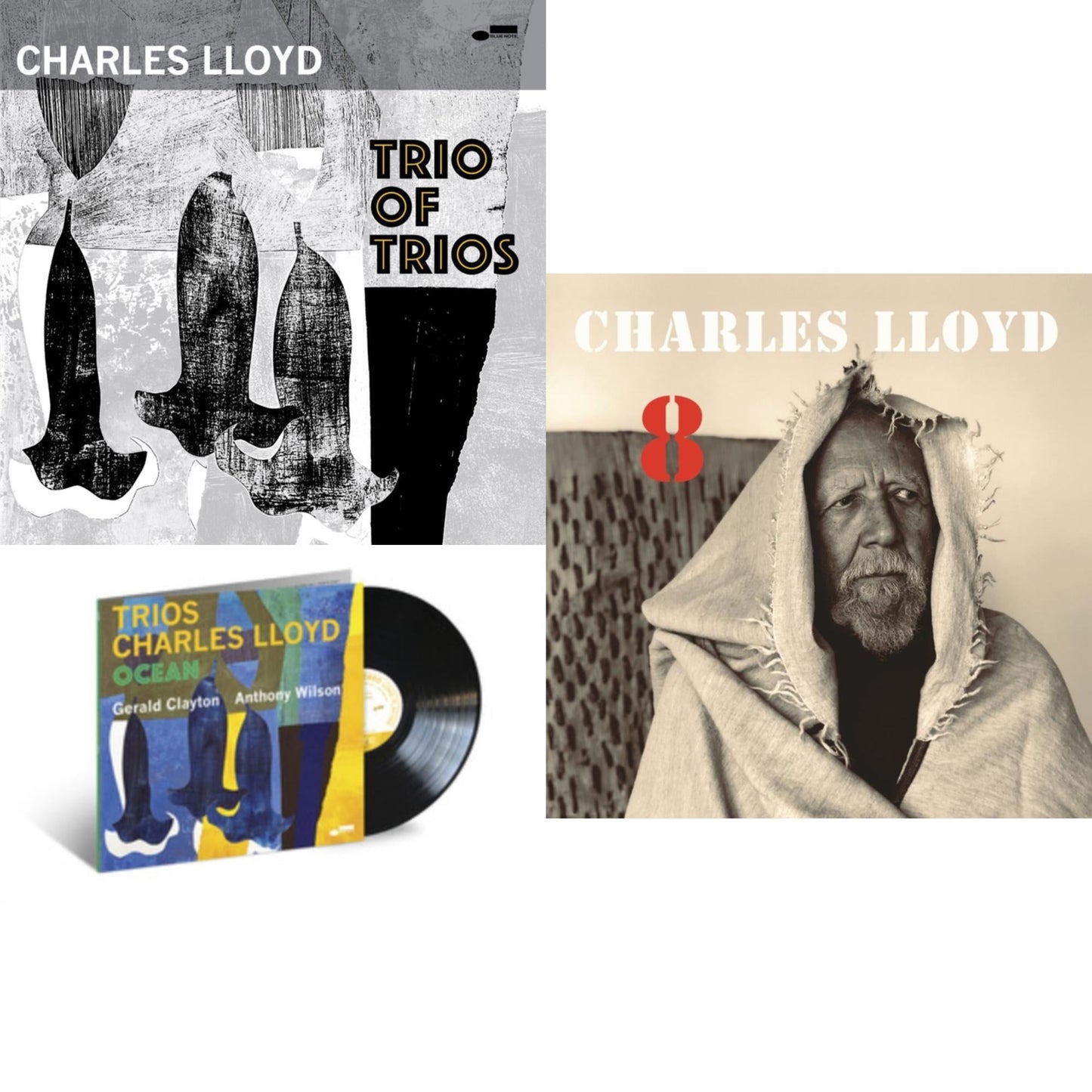 8: Kindred Spirits (Live From The Lobero) (2LP) & Trios: Ocean & Trios: Sacred Thread