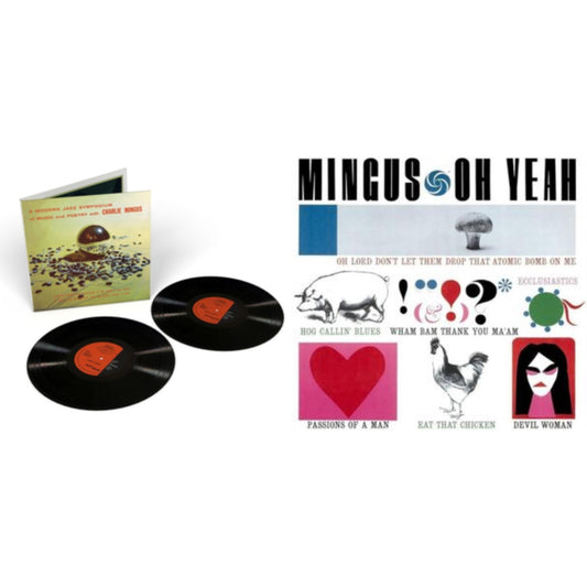 This is a 2 LP Vinyl SKU bundle.
1.This LP Vinyl is brand new.Format: LP VinylMusic Style: Post BopThis item's title is: Modern Jazz Symposium On Music & PoetryArtist: Charles MingusLabel: NEW LANDBarcode: 5051083175746Release Date: 10/28/2022
2.This LP Vinyl is brand new.