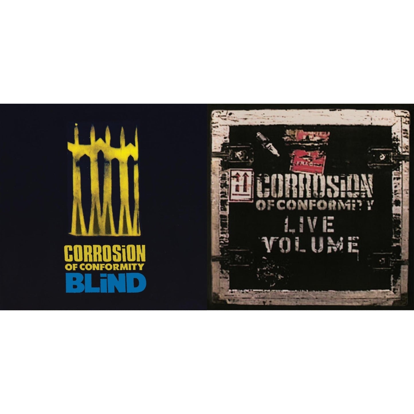 Blind & Live Volume (2LP/Limited/Silver Vinyl/180G/Gatefold/Numbered/Import)