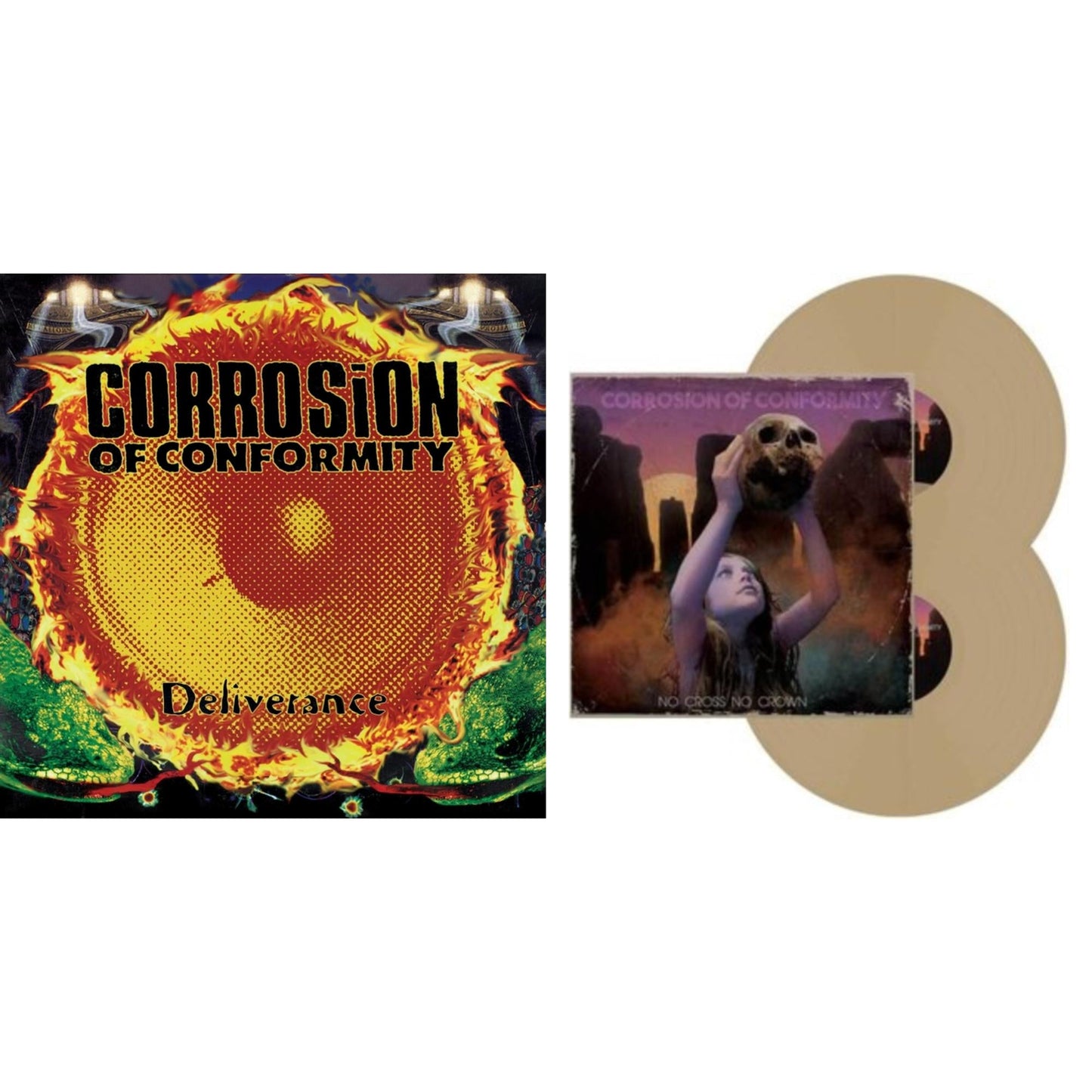 This is a 2 LP Vinyl SKU bundle.
1.This LP Vinyl is brand new.Format: LP VinylMusic Style: Heavy MetalThis item's title is: Deliverance (2LP)Artist: Corrosion Of ConformityLabel: RED MUSIC LEGACY VINYL REISSUEBarcode: 195497927401Release Date: 2/25/2022
2.This LP Vinyl is brand new.