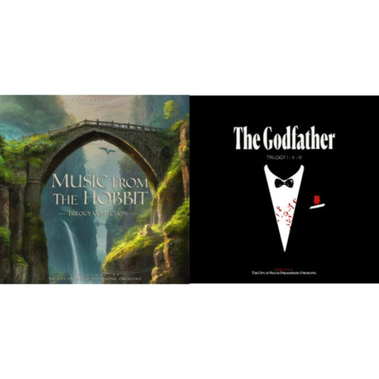 Godfather Trilogy I - Ii - Iii (Splatter Grey & Red Vinyl/2LP) & Hobbit: Film Music Collection