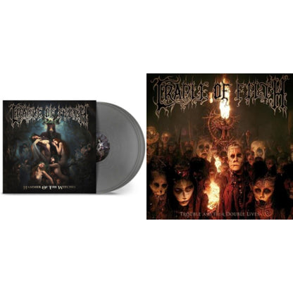 This is a 2 LP Vinyl SKU bundle.
1.This LP Vinyl is brand new.Format: LP VinylThis item's title is: Hammer Of The Witches (Silver LP Vinyl)Artist: Cradle Of FilthBarcode: 727361356132Release Date: 5/17/2024
2.This LP Vinyl is brand new.