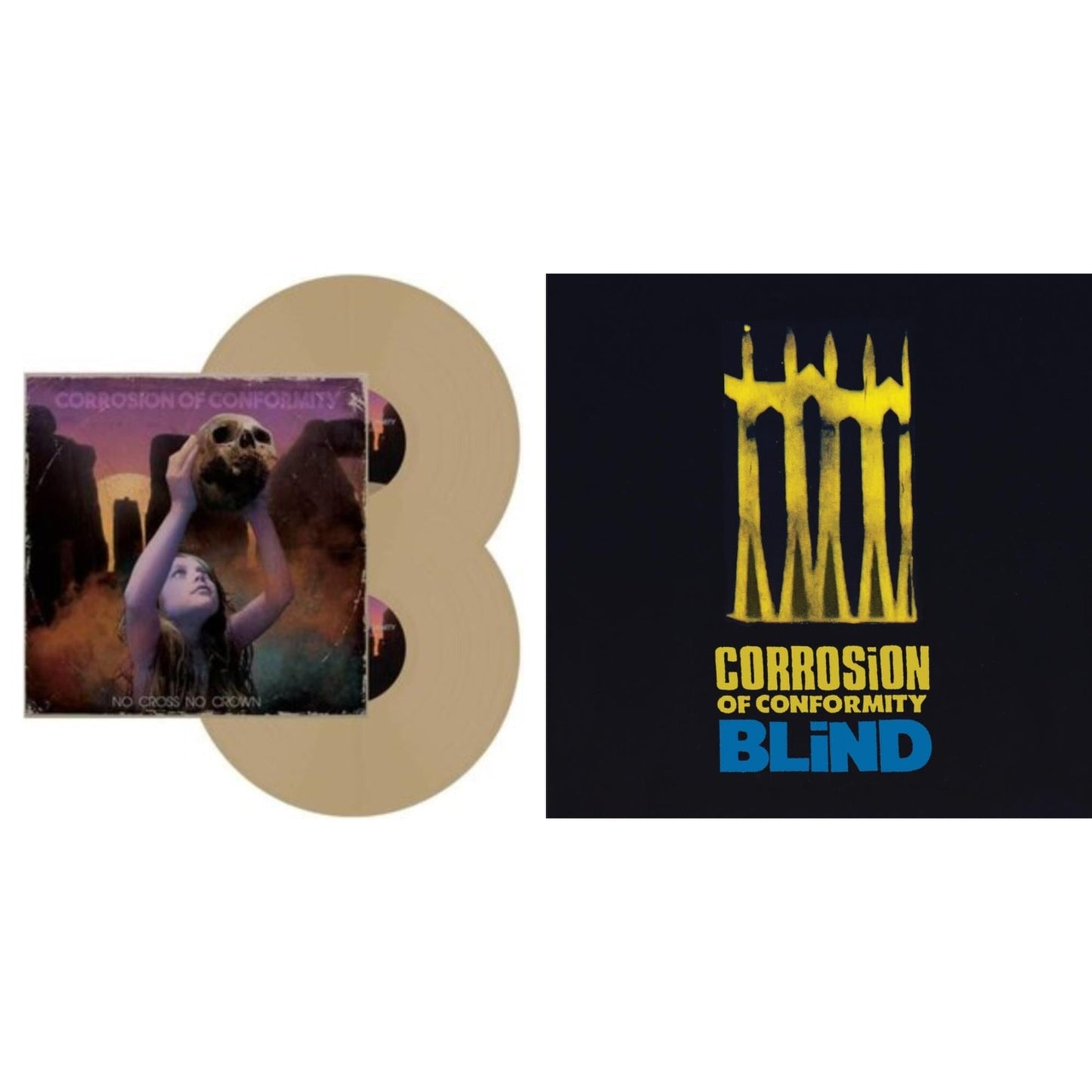 Corrosion Of Conformity - Blind & No Cross No Crown (Beer LP Vinyl)