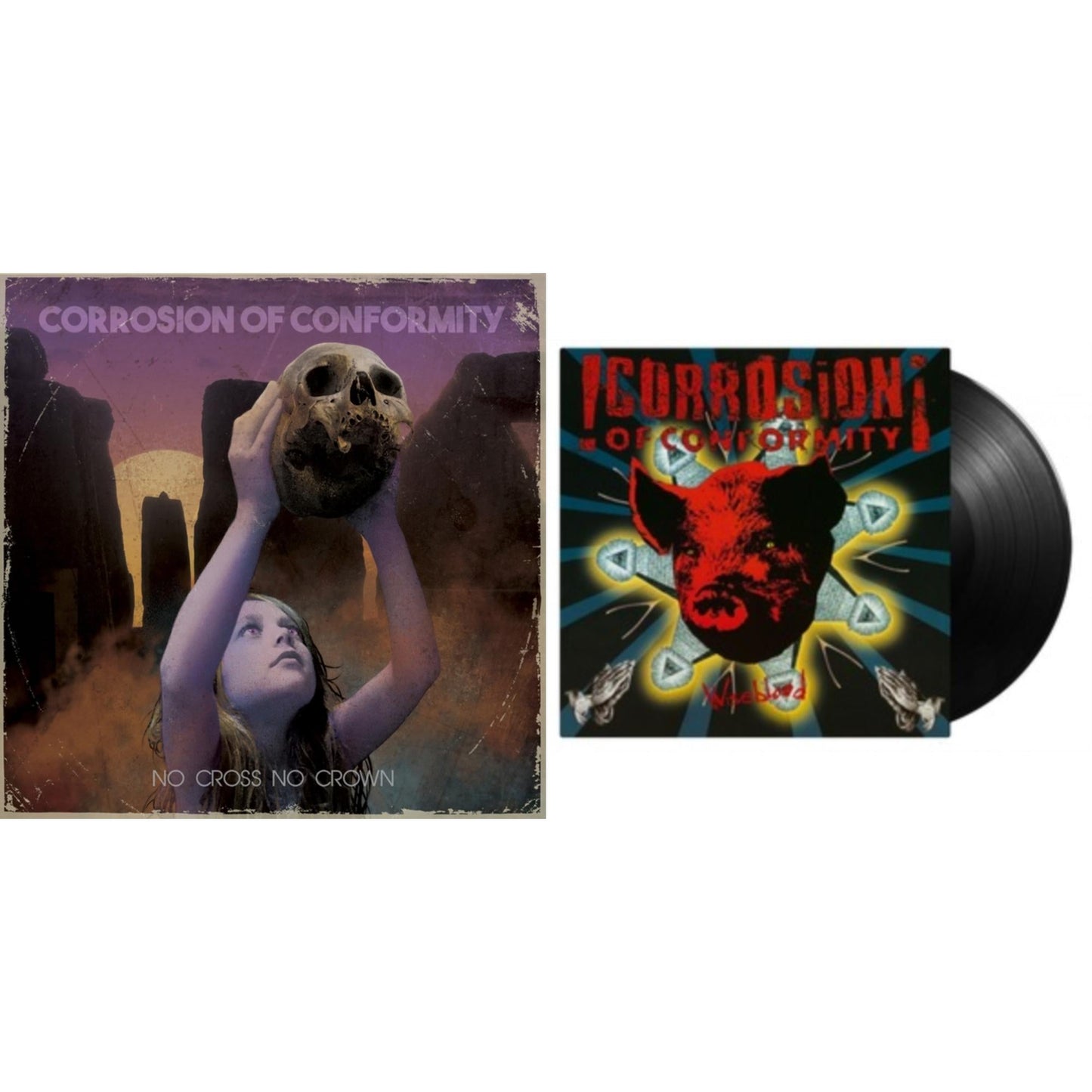 No Cross No Crown (Trans Violet Vinyl/2LP) & Wise Blood (2LP/180G)
