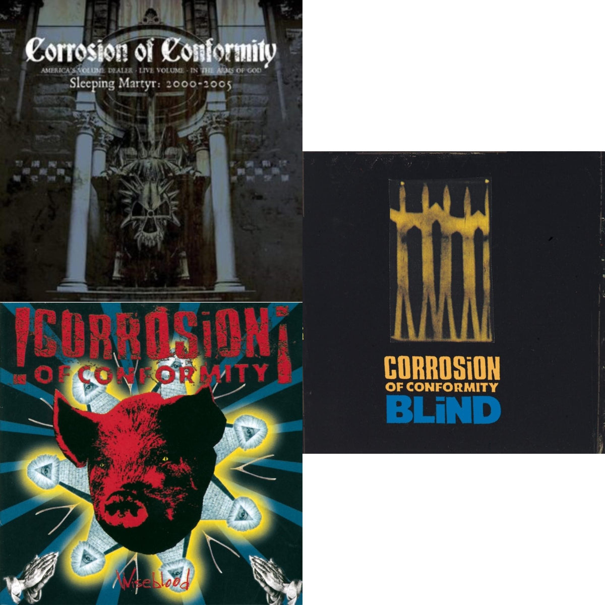 Corrosion Of Conformity - Sleeping Matyr: 2000-2005 (3CD) & Blind & Wiseblood