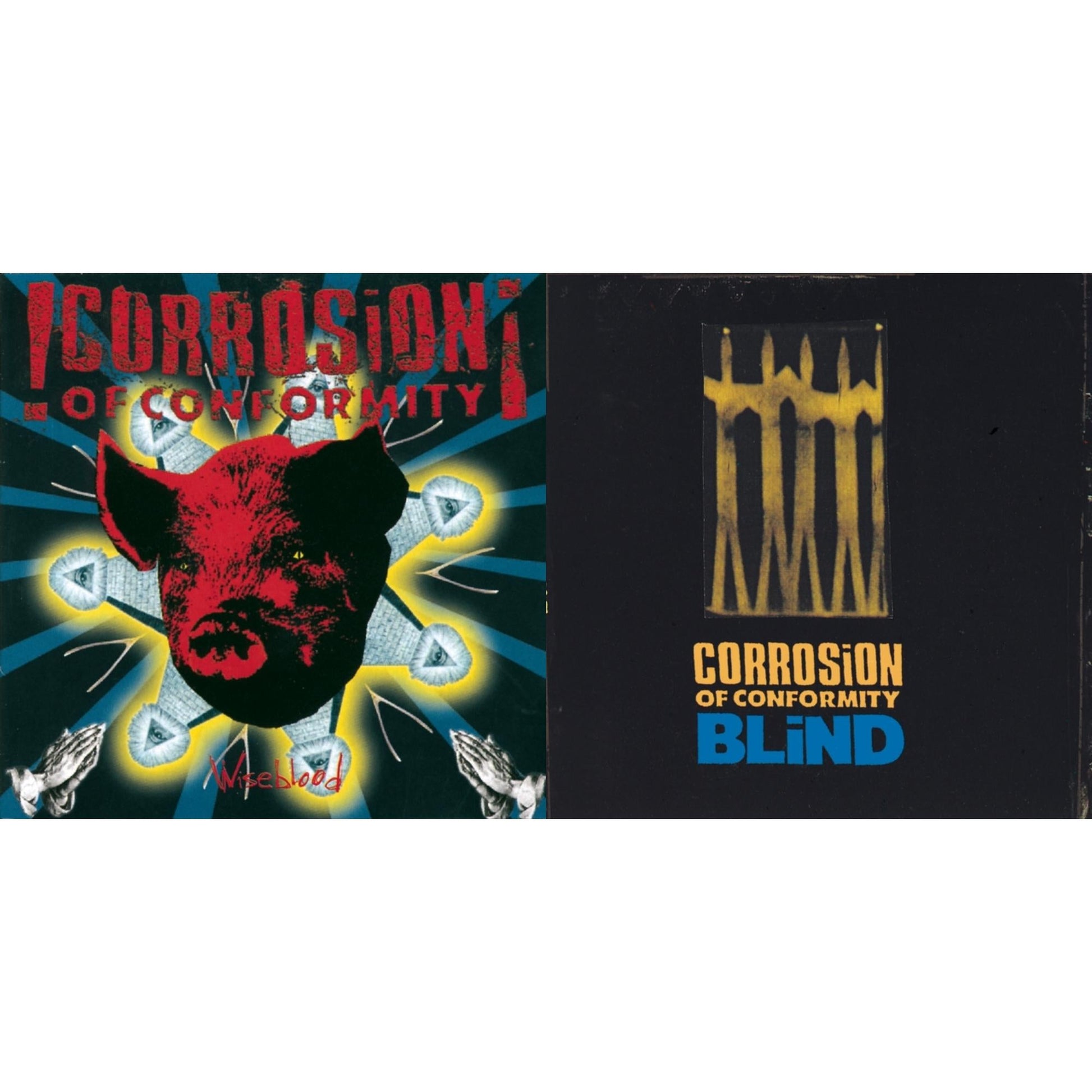 This is a 2 CD SKU bundle.
1.This CD is brand new.Format: CDMusic Style: Stoner RockThis item's title is: WisebloodArtist: Corrosion Of ConformityLabel: SONY SPECIAL MARKETINGBarcode: 886972423326Release Date: 1/14/2008
2.This CD is brand new.
