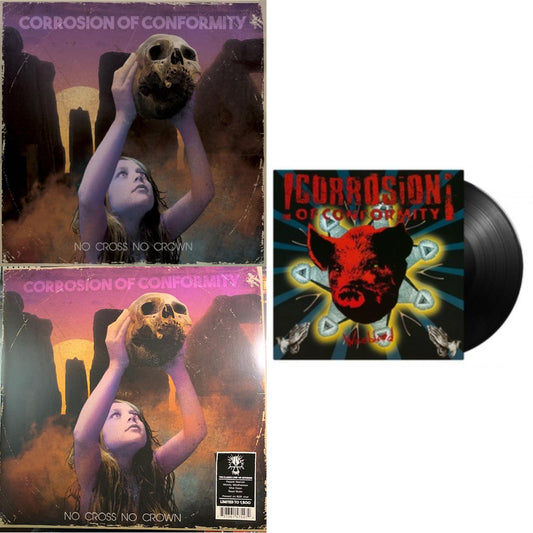 No Cross No Crown (Trans Violet Vinyl/2LP) & No Cross No Crown (Beer LP Vinyl) & Wise Blood (2LP/180G)