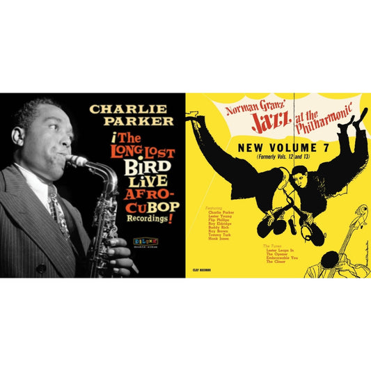 Afro Cuban Bop: The Long Lost Bird Live Recordings (2LP/180G) & Norman Granz' Jazz At The Philharmonic (Yellow LP Vinyl)