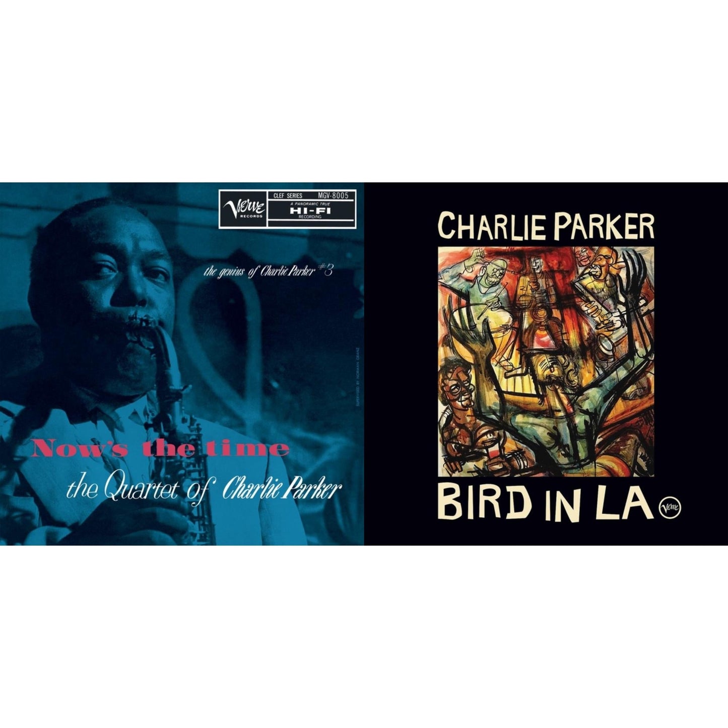Now's The Time: The Genius Of Charlie Parker # 3 (Verve By Request Series) & Bird In La (4LP)