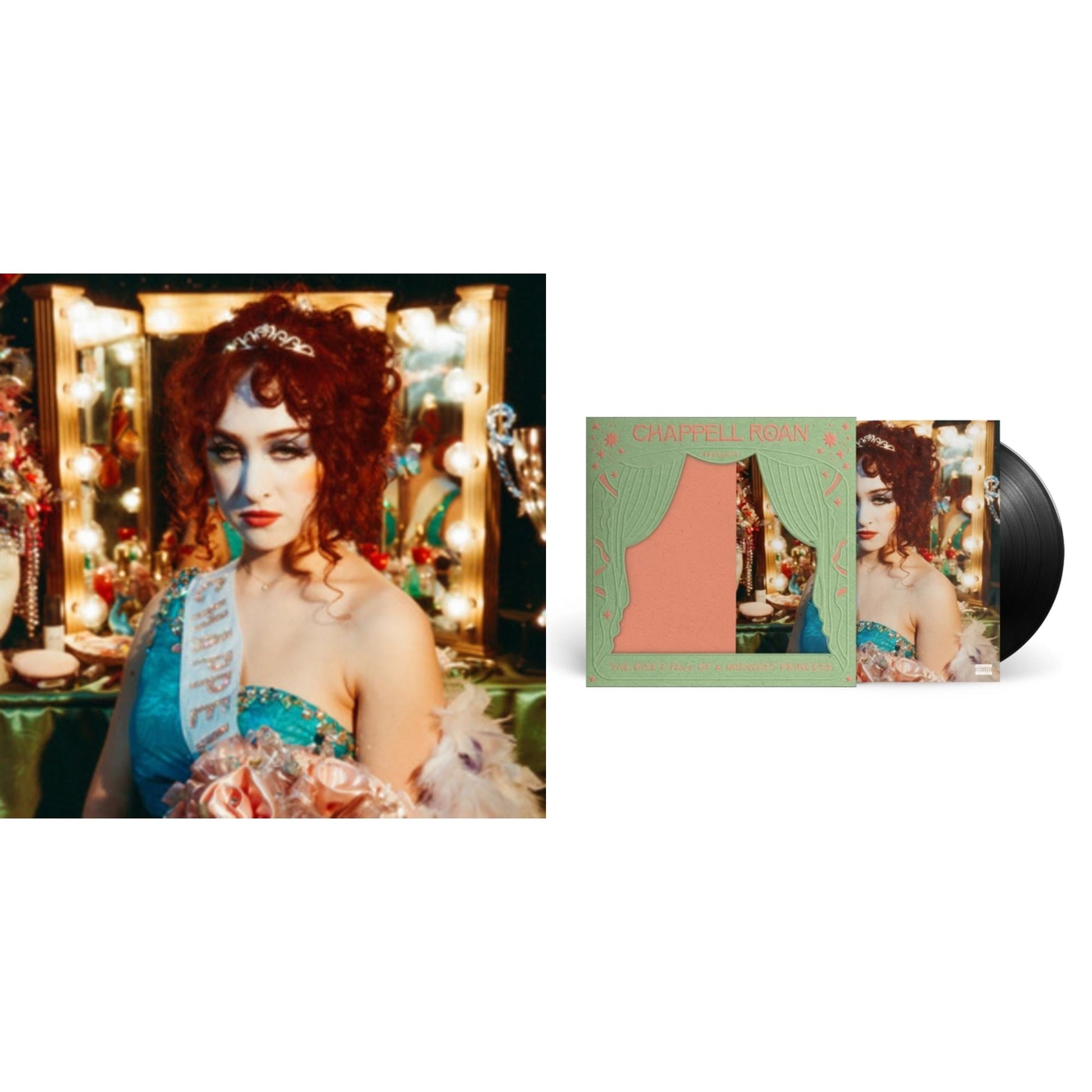 This is a 2 LP Vinyl SKU bundle.
1.This LP Vinyl is brand new.Format: LP VinylMusic Style: Indie PopThis item's title is: Rise & Fall Of A Midwest Princess (2LP) (Deluxe)Artist: Chappell RoanLabel: Amusement Records (3)Barcode: 602455750167Release Date: 9/22/2023
2.