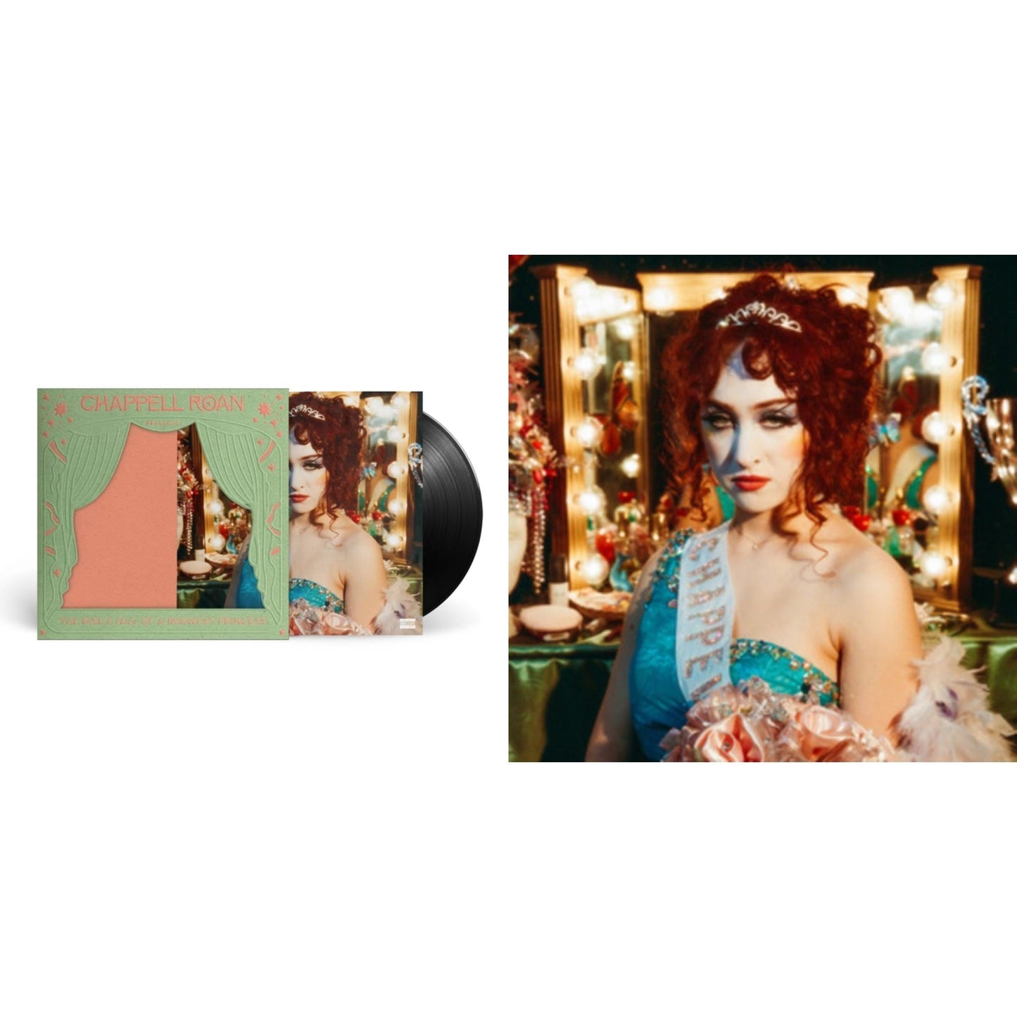 This is a 2 LP Vinyl SKU bundle.
1.This LP Vinyl is brand new.Format: LP VinylMusic Style: Indie PopThis item's title is: Rise & Fall Of A Midwest Princess (2LP) (Deluxe)Artist: Chappell RoanLabel: Amusement Records (3)Barcode: 602455750167Release Date: 9/22/2023
2.
