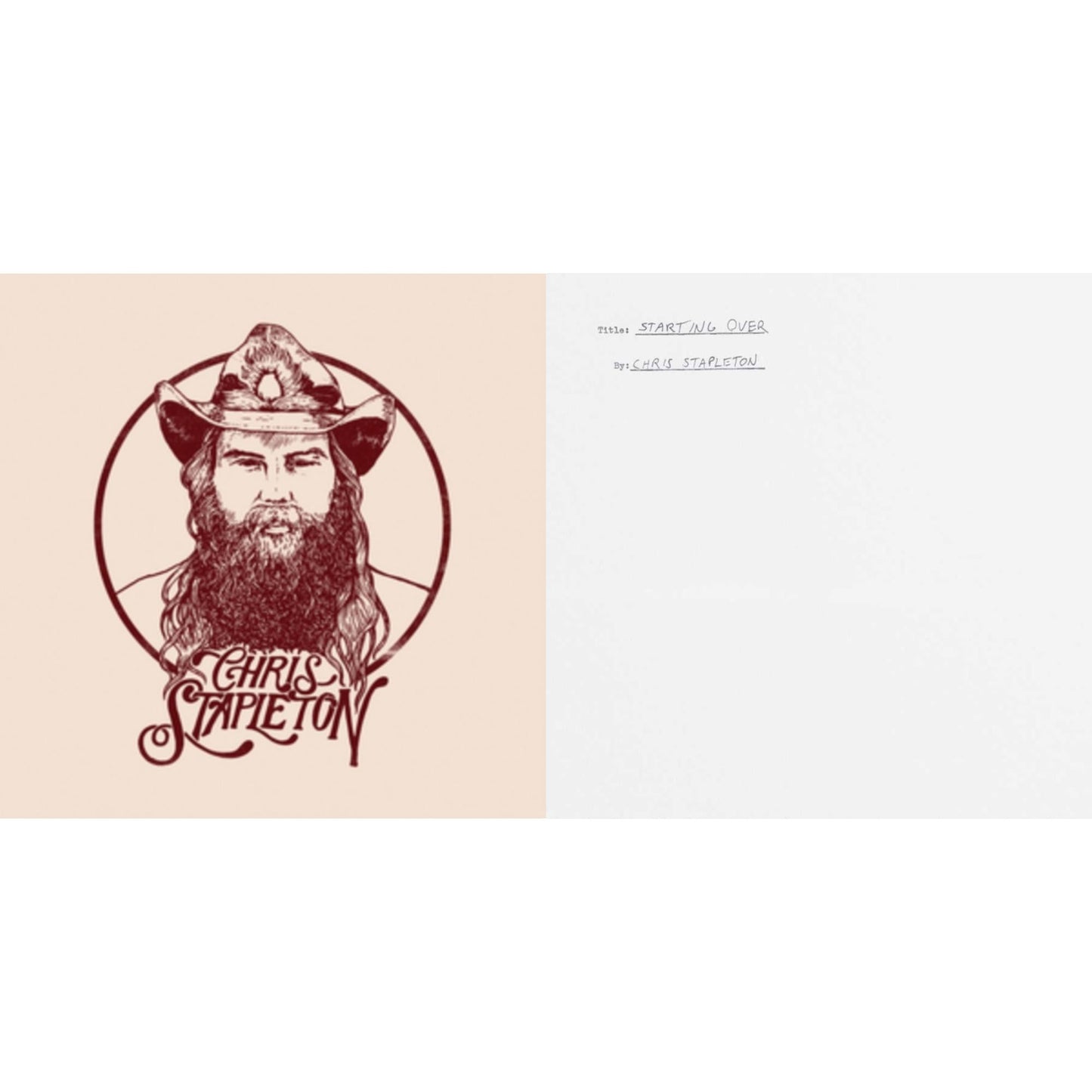 Chris Stapleton - Starting Over (2LP/180G) & From A Room: Vol.1