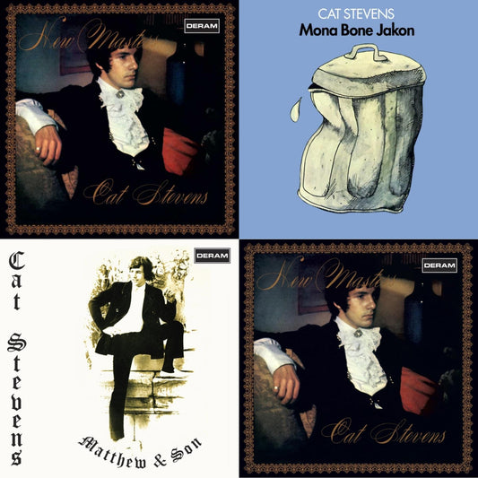 New Masters & Mona Bone Jakon & Matthew & Son (Cream LP Vinyl) & New Masters (Deep Red LP Vinyl)