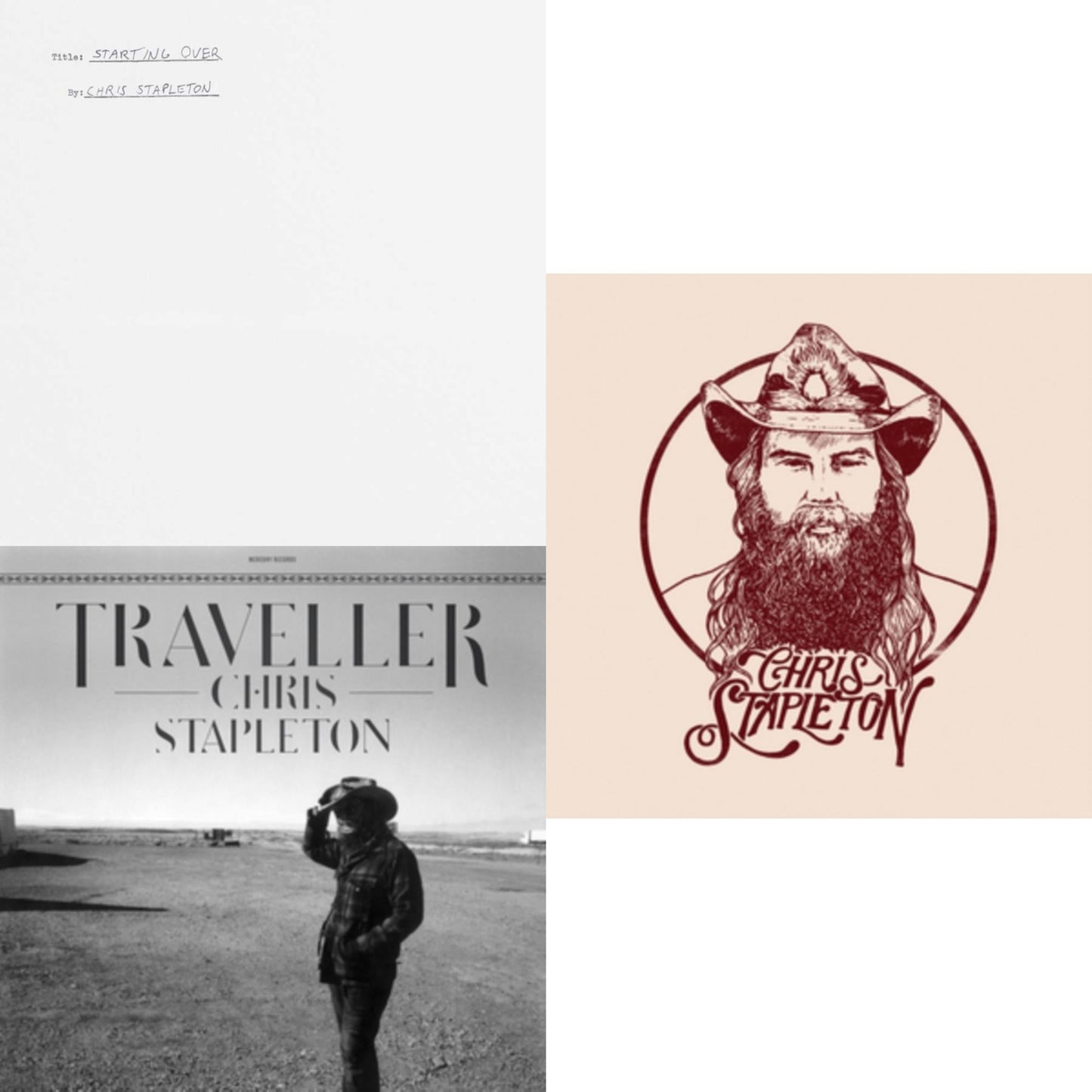 This is a 3 LP Vinyl SKU bundle.
1.This LP Vinyl is brand new.Format: LP VinylMusic Style: CountryThis item's title is: Starting Over (2LP/180G)Artist: Chris StapletonLabel: MERCURY NASHVILLEBarcode: 602435030074Release Date: 11/13/2020
2.This LP Vinyl is brand new.